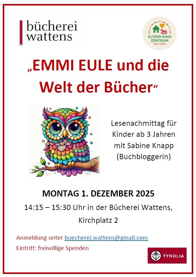 Emmi Eule und die Welt der Bücher
