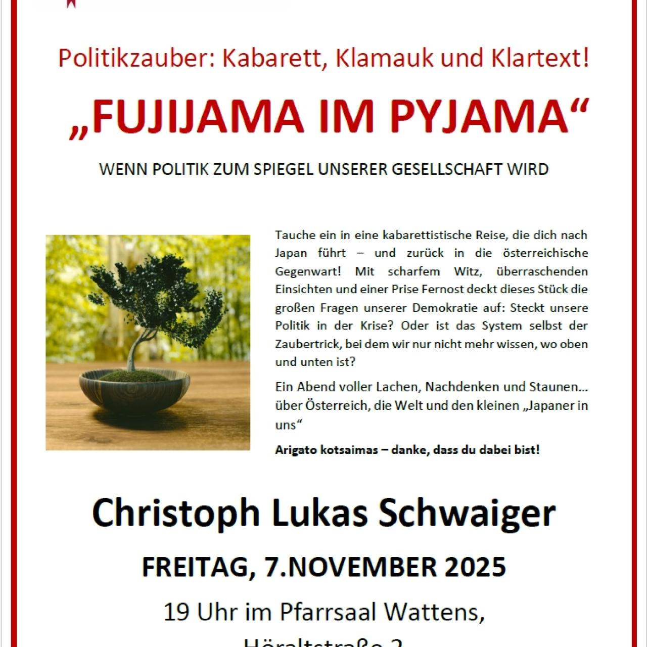 Einladung zum Politkabarett